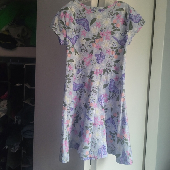 NWOT 5/6 Children's Place Floral Dress Butterflies - Picture 6 of 6